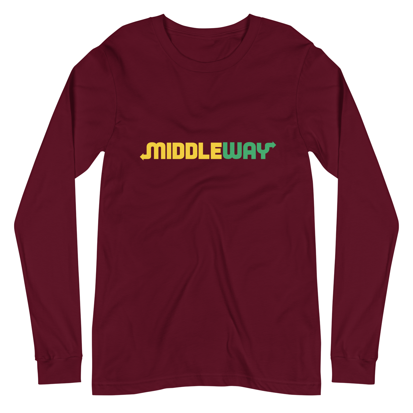 Middle Way Graphic Long Sleeve Tee