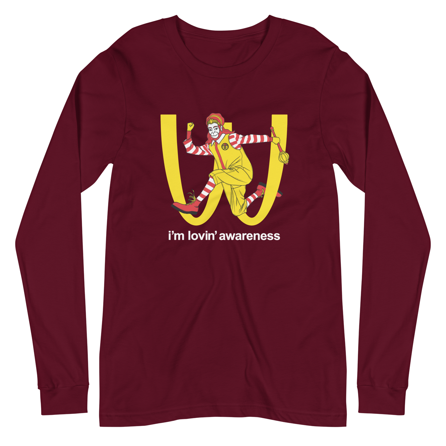 I'm Lovin' Awareness Graphic Long Sleeve Tee