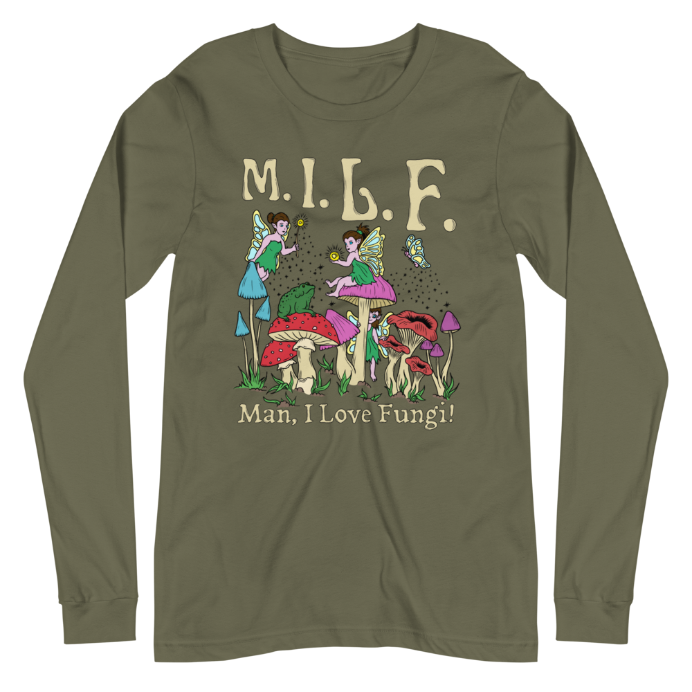 M.I.L.F Graphic Long Sleeve Tee