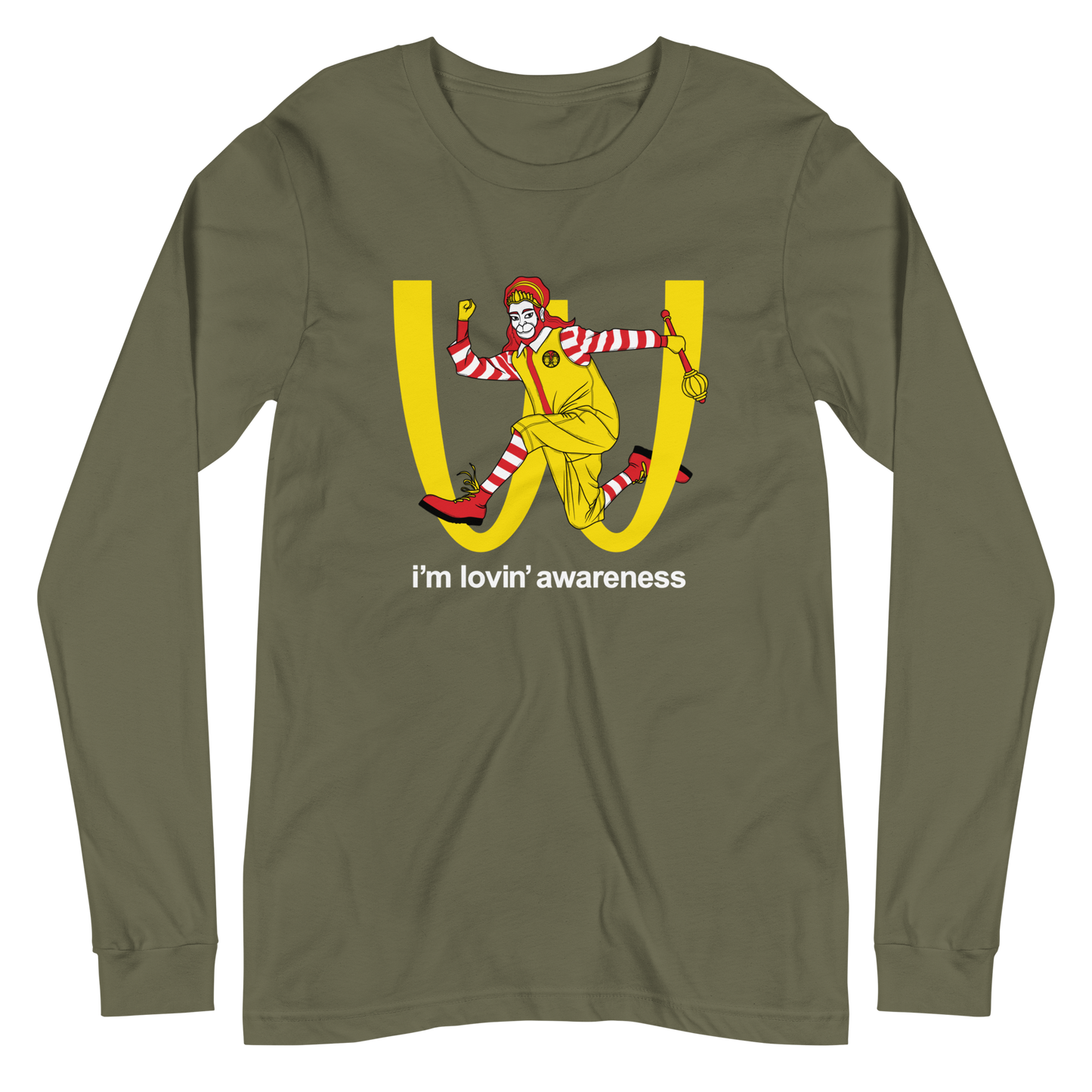 I'm Lovin' Awareness Graphic Long Sleeve Tee