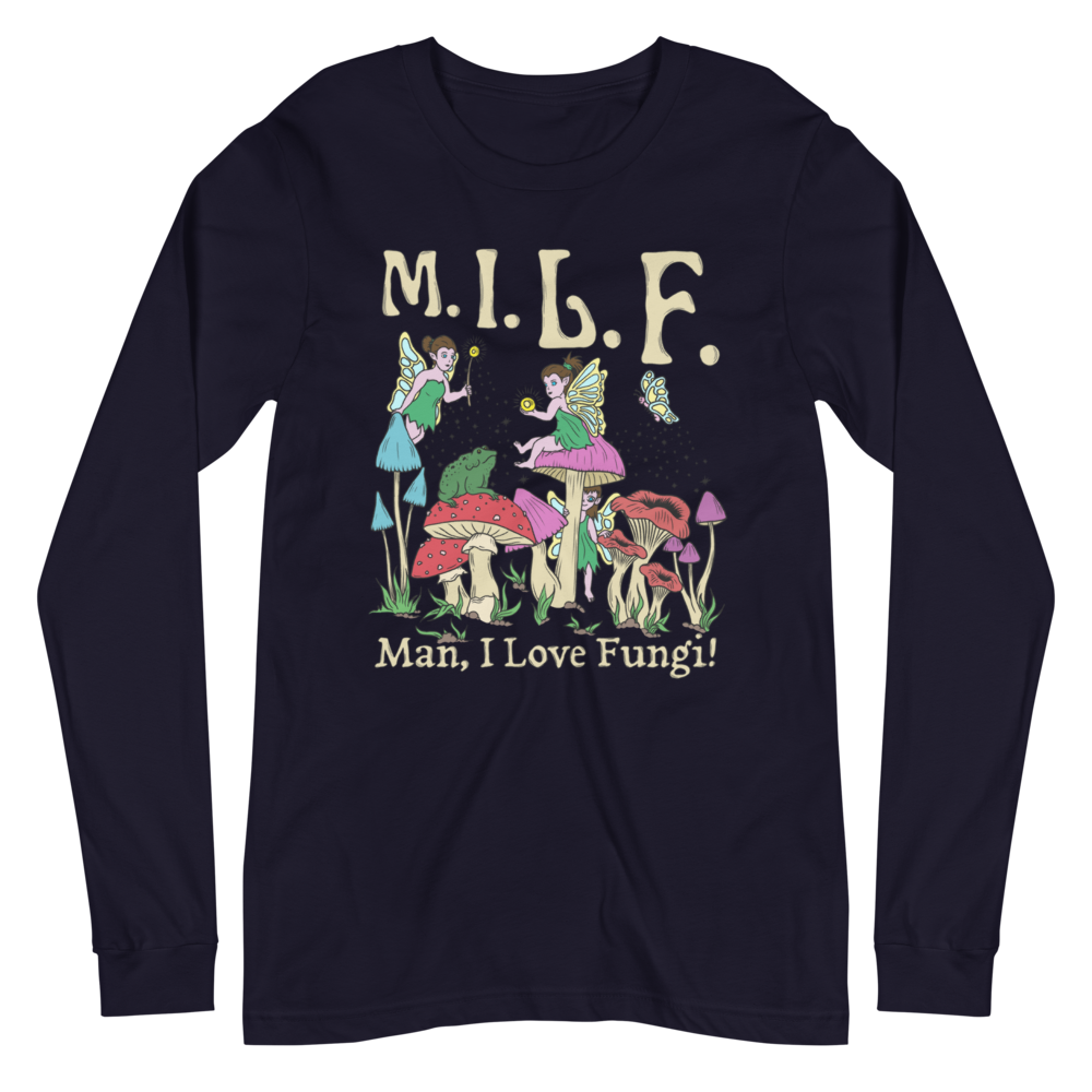 M.I.L.F Graphic Long Sleeve Tee