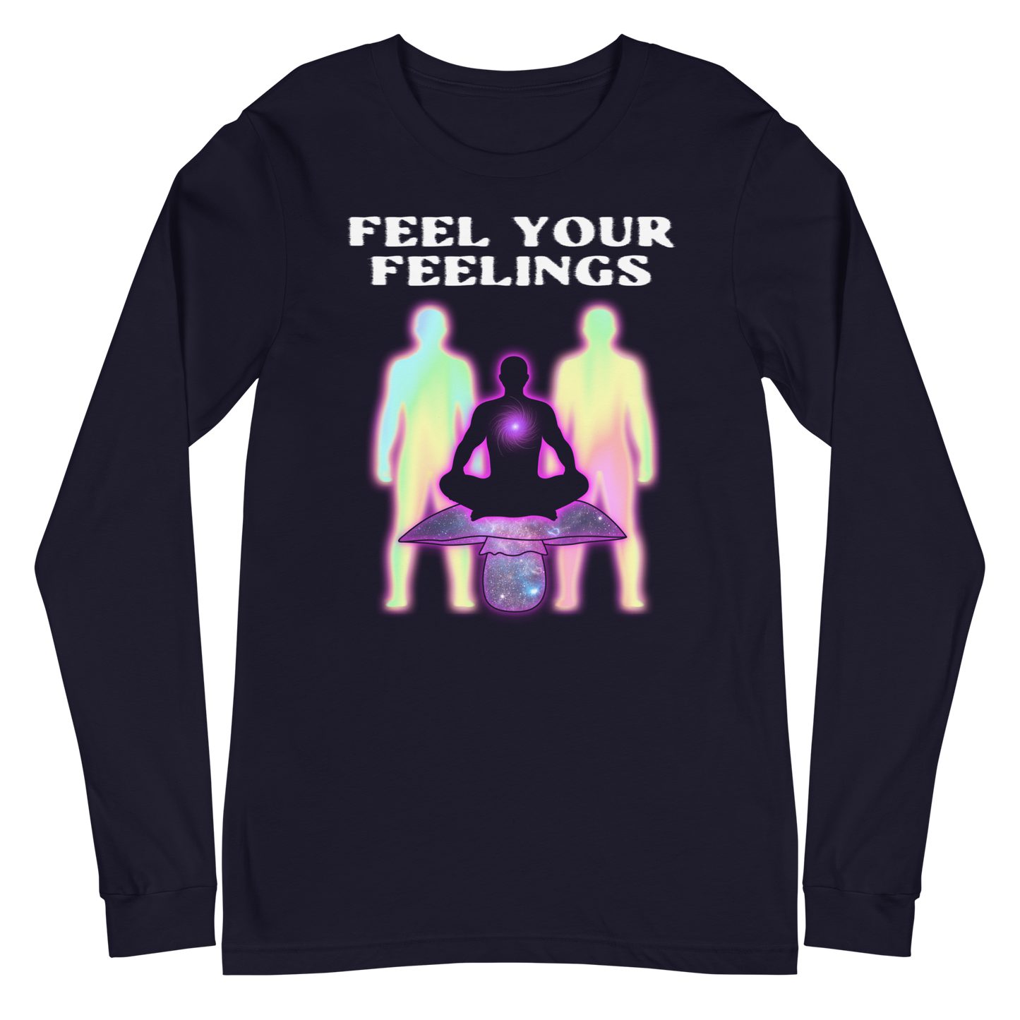 Feel Your Feelings Graphic Long Sleeve Tee