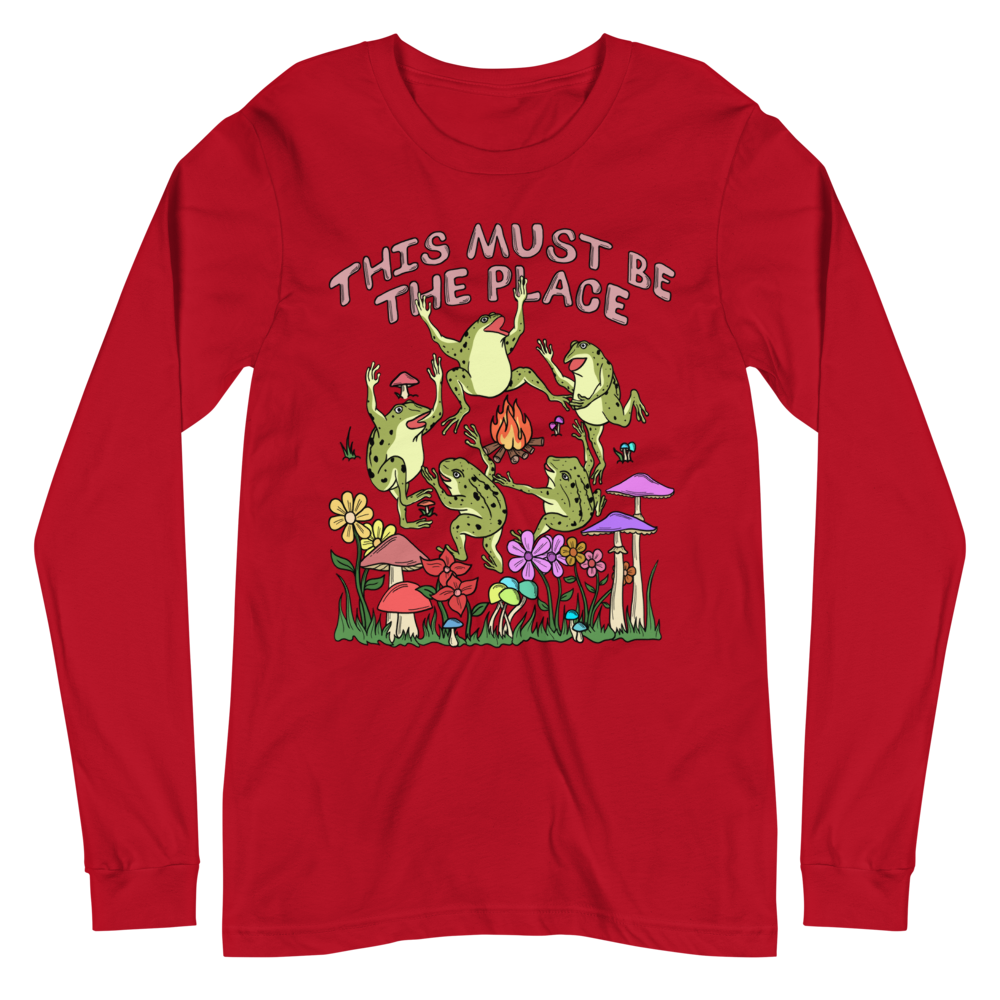 This Must Be The Place Graphic Long Sleeve Tee