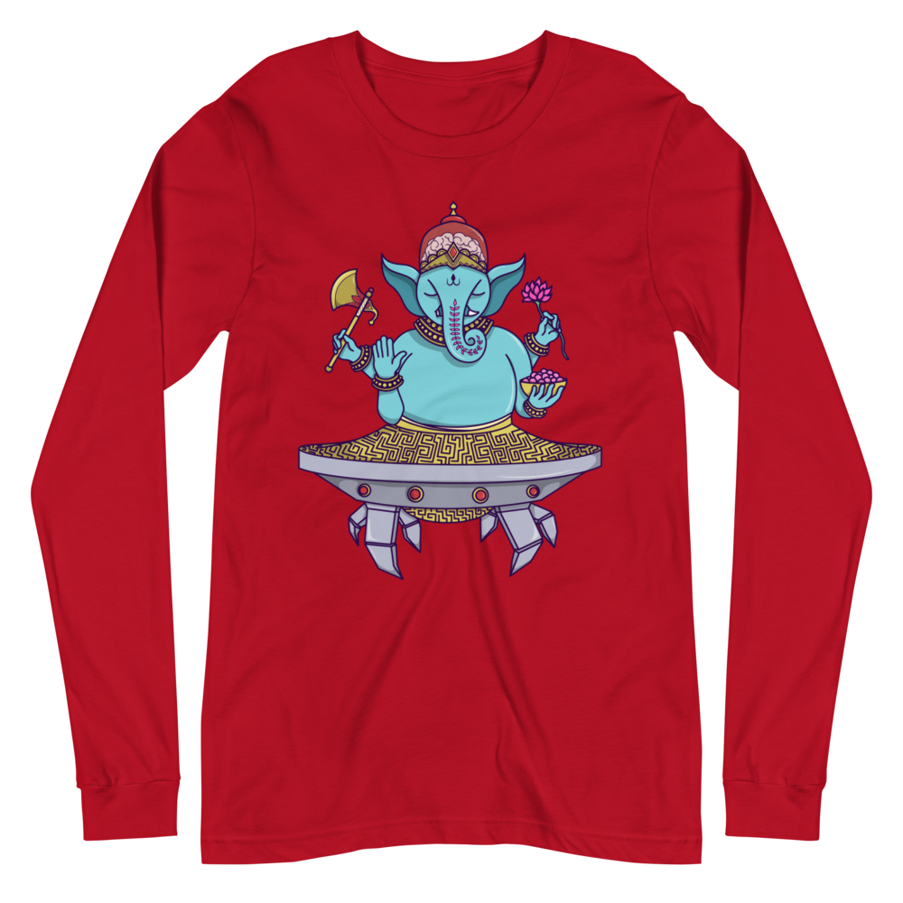 Ganesha Mech Graphic Long Sleeve Tee