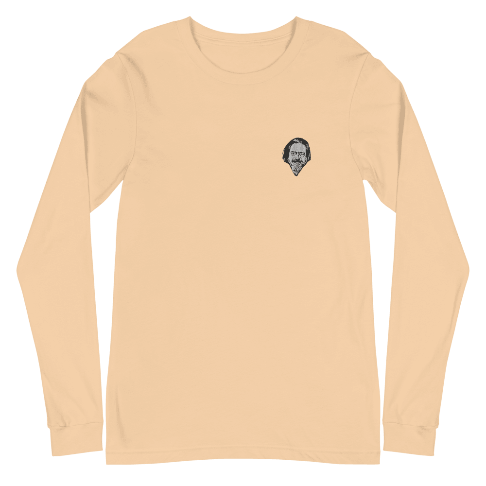 Allan Watts Embroidery Unisex Long Sleeve Tee - Shroom Beach