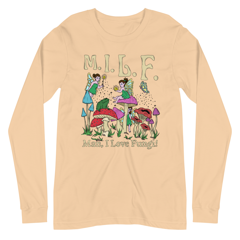 M.I.L.F Graphic Long Sleeve Tee