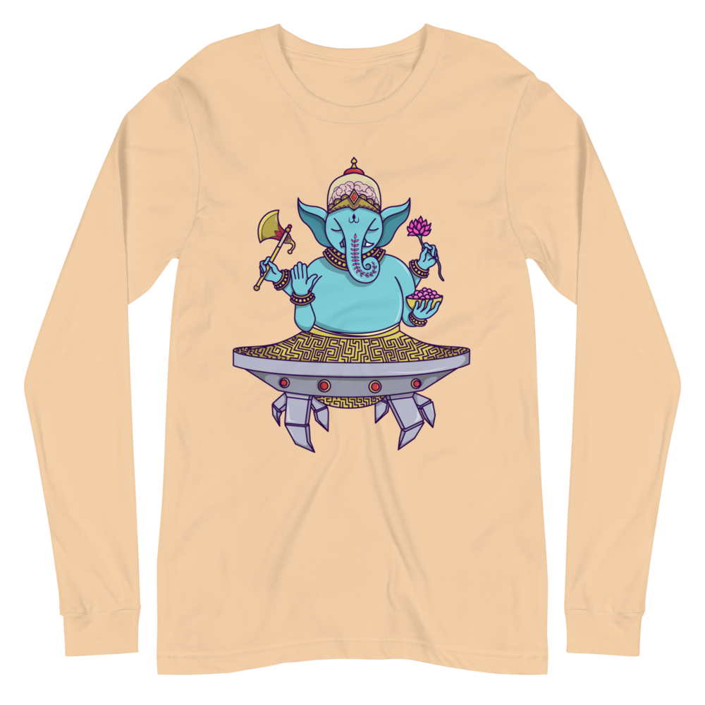 Ganesha Mech Graphic Long Sleeve Tee