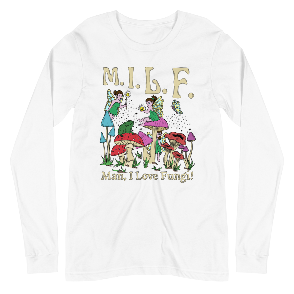M.I.L.F Graphic Long Sleeve Tee