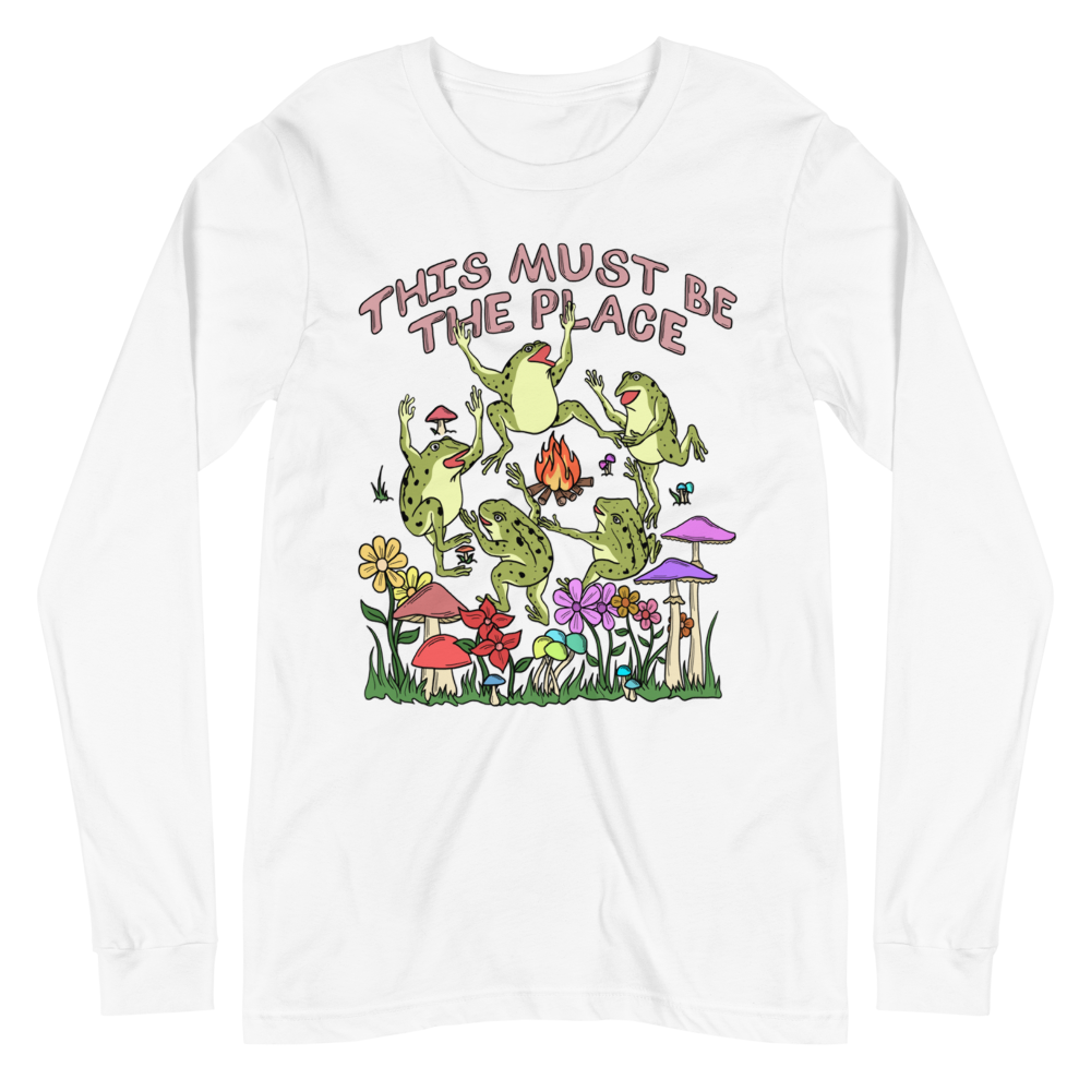 This Must Be The Place Graphic Long Sleeve Tee