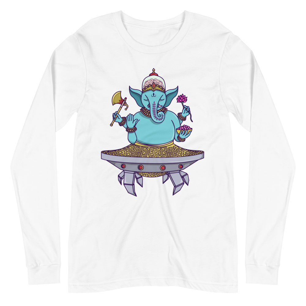 Ganesha Mech Graphic Long Sleeve Tee