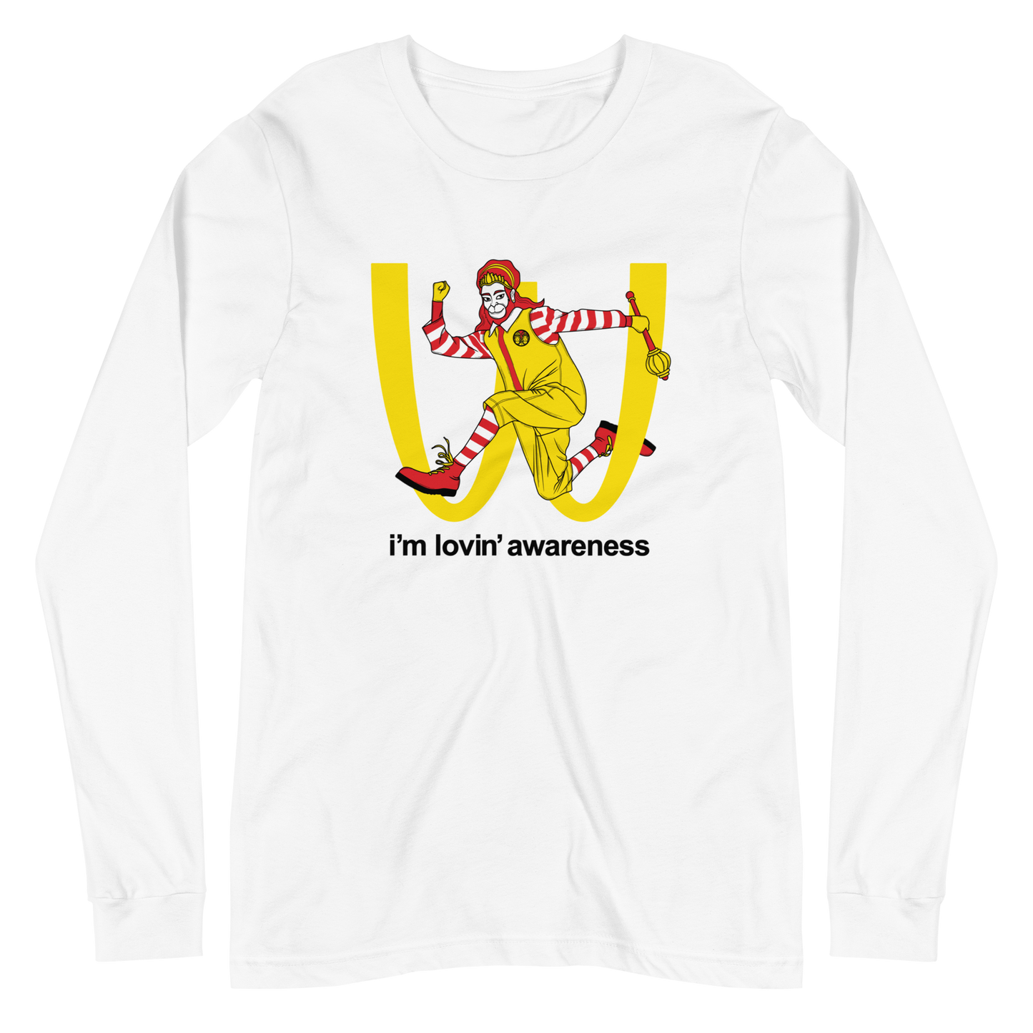 I'm Lovin' Awareness Graphic Long Sleeve Tee