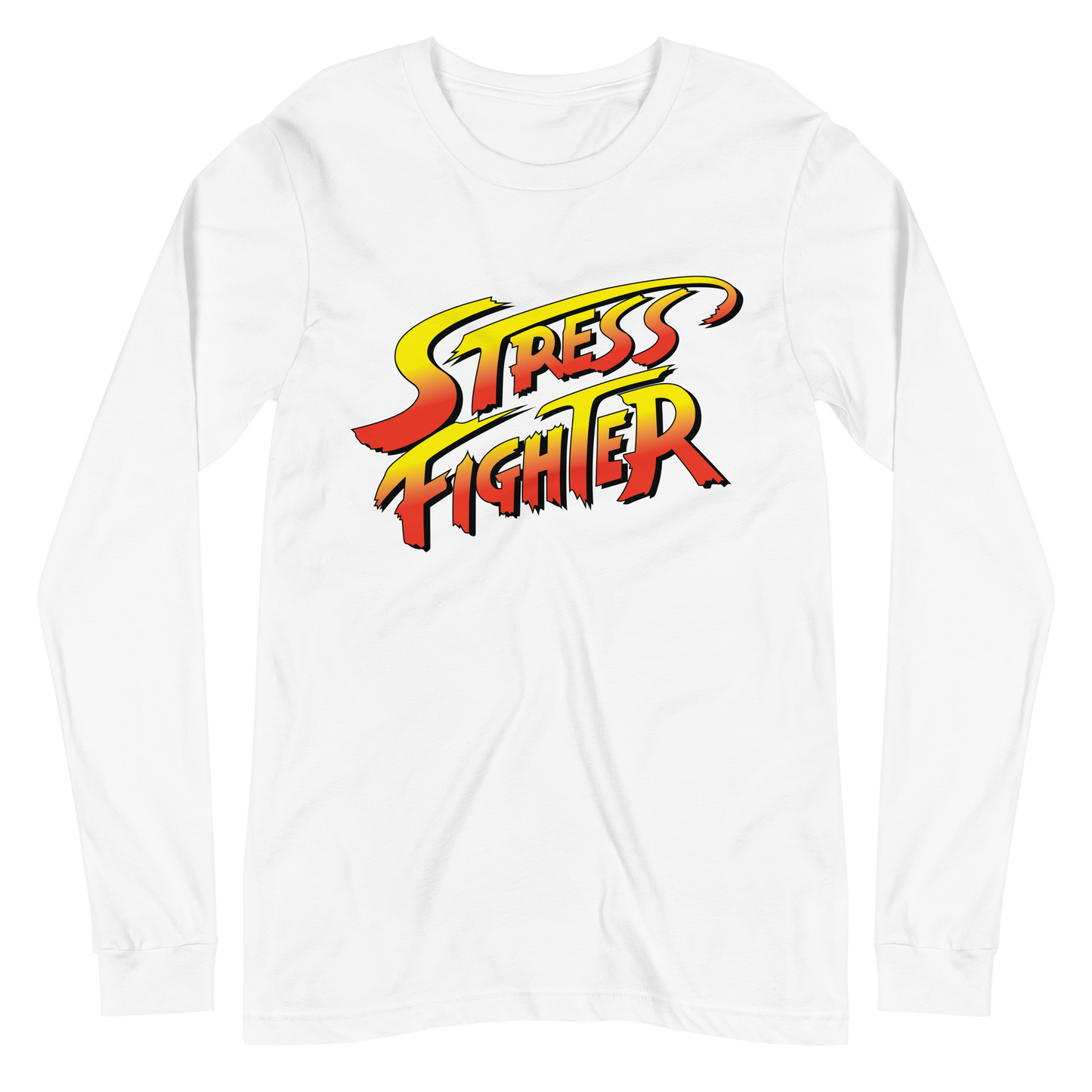 Stress Fighter Graphic Long Sleeve Tee