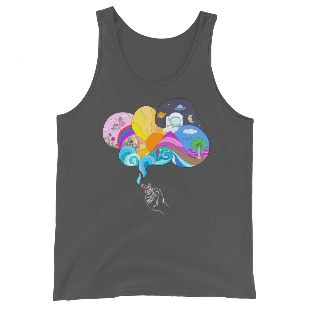 Smoke Land Graphic Tank Top