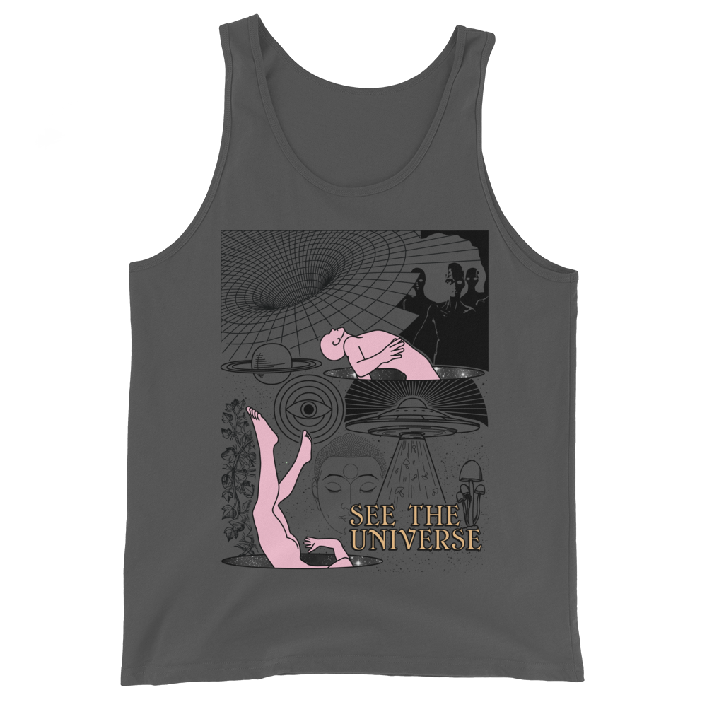 See The Universe Graphic Tank Top