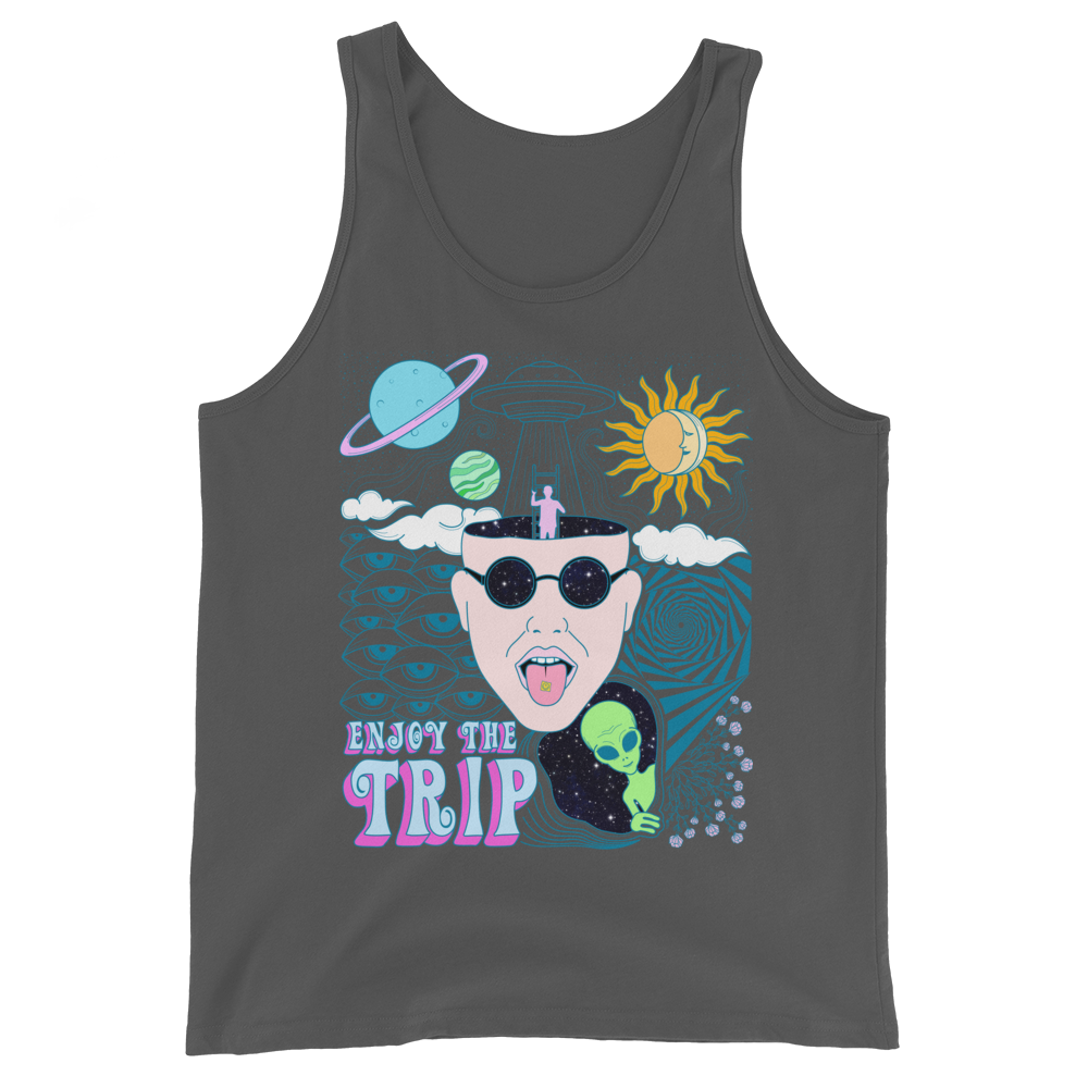 Enjoy The Trip  Graphic Tank Top