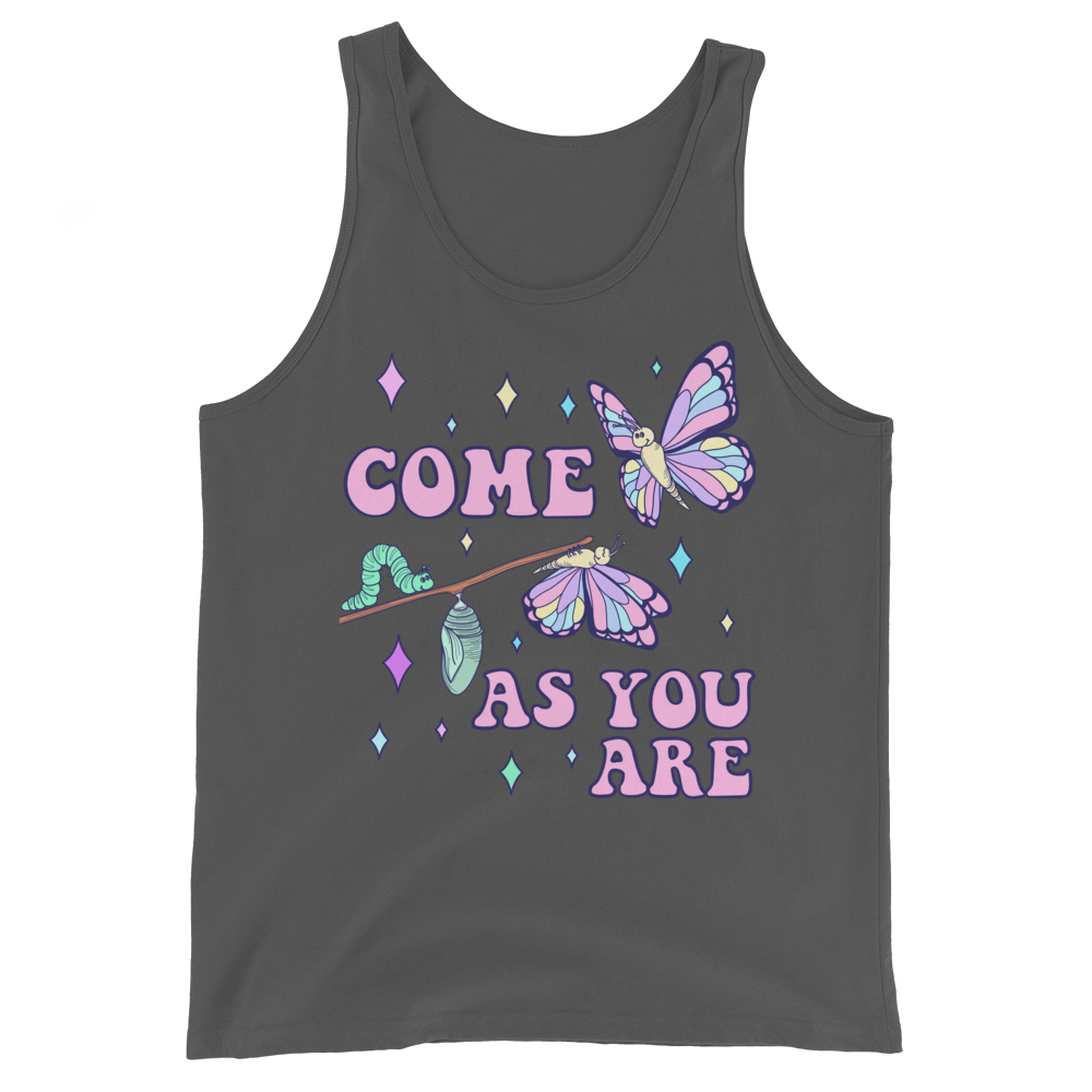 Come As You Are Graphic  Tank Top