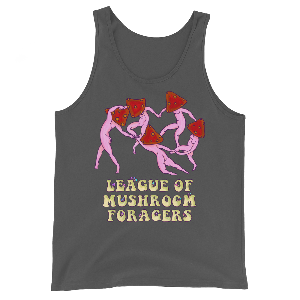 League of Mushroom Foragers Graphic Tank Top
