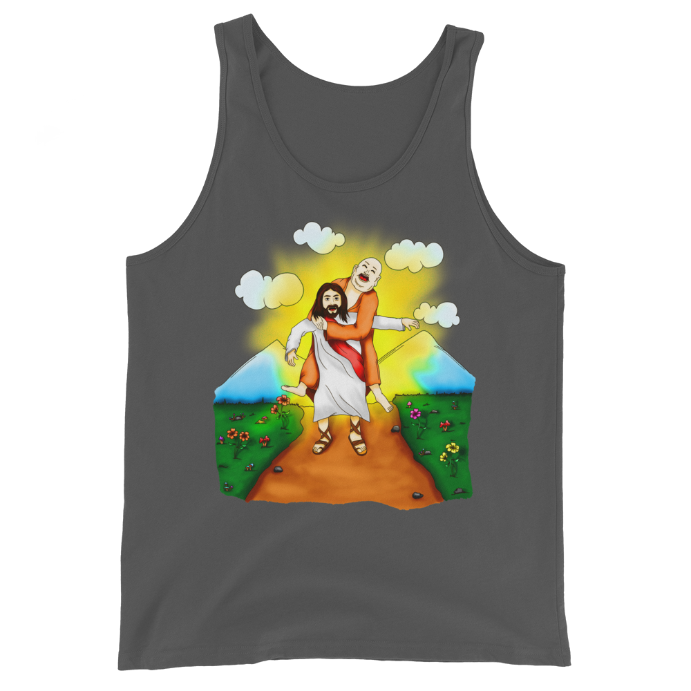 Back to Love and Happiness Graphic Tank Top