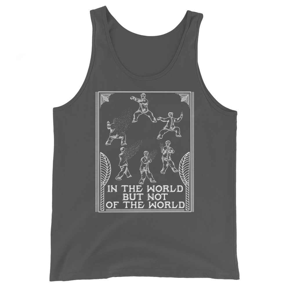 In The World But Not Of The World Graphic Tank Top