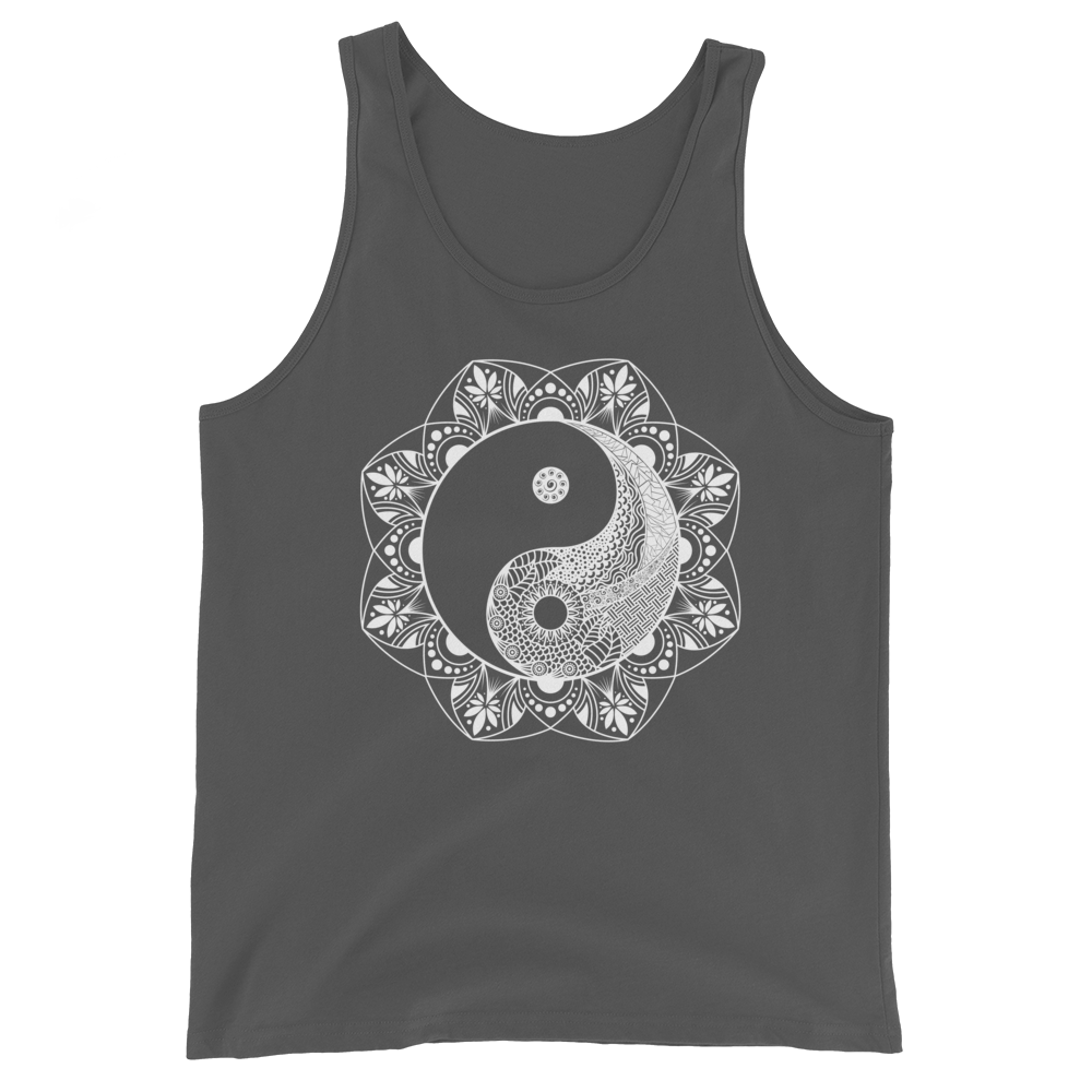 Yinyang Mandala Graphic Tank Top