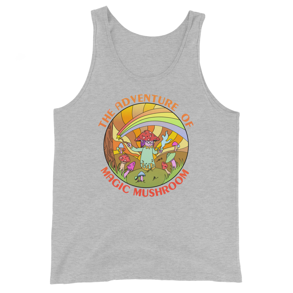 The Adventure of Magic Mushroom Graphic Tank Top