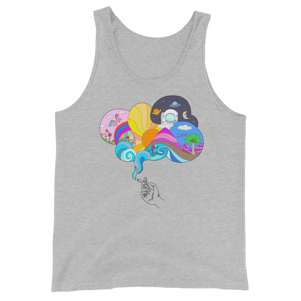 Smoke Land Graphic Tank Top