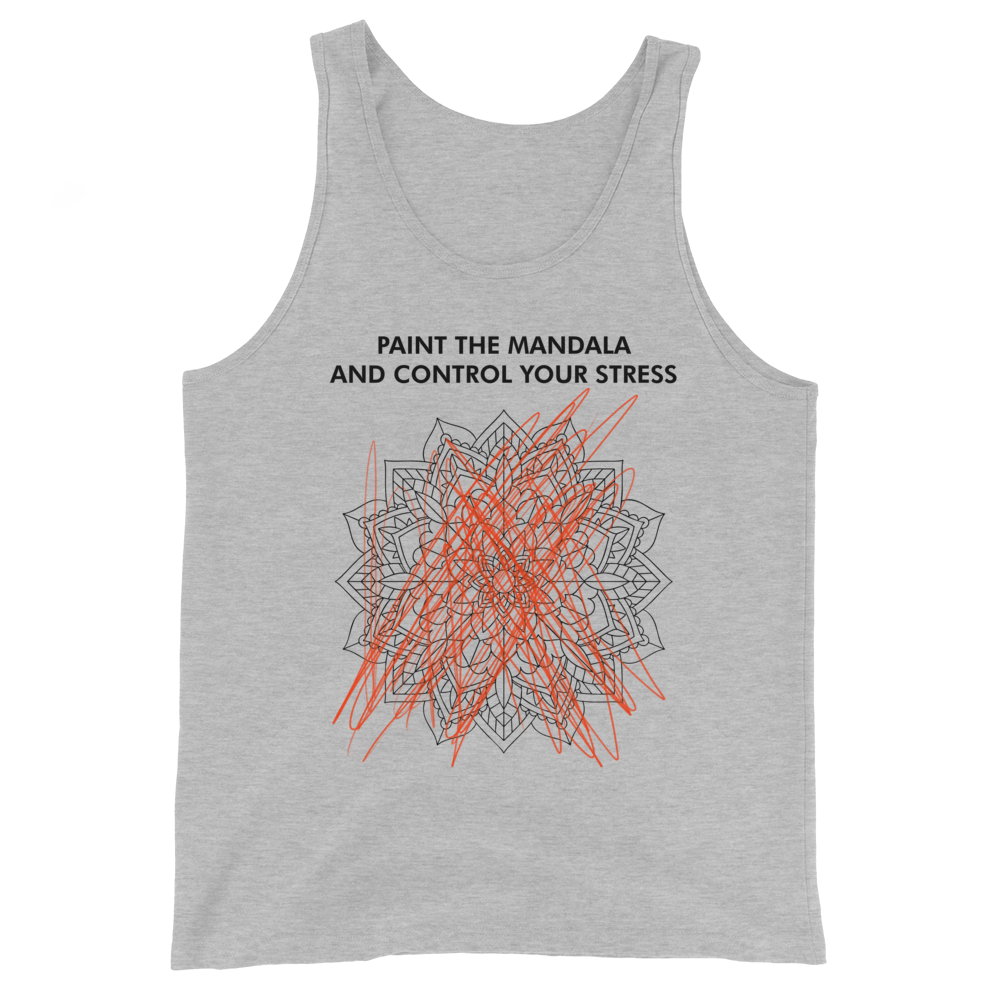 Paint The Mandala  Graphic Tank Top