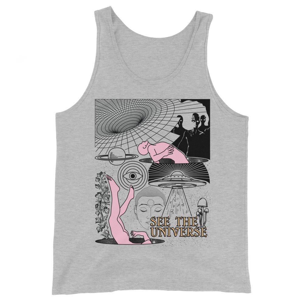 See The Universe Graphic Tank Top