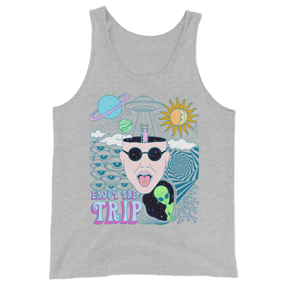 Enjoy The Trip  Graphic Tank Top