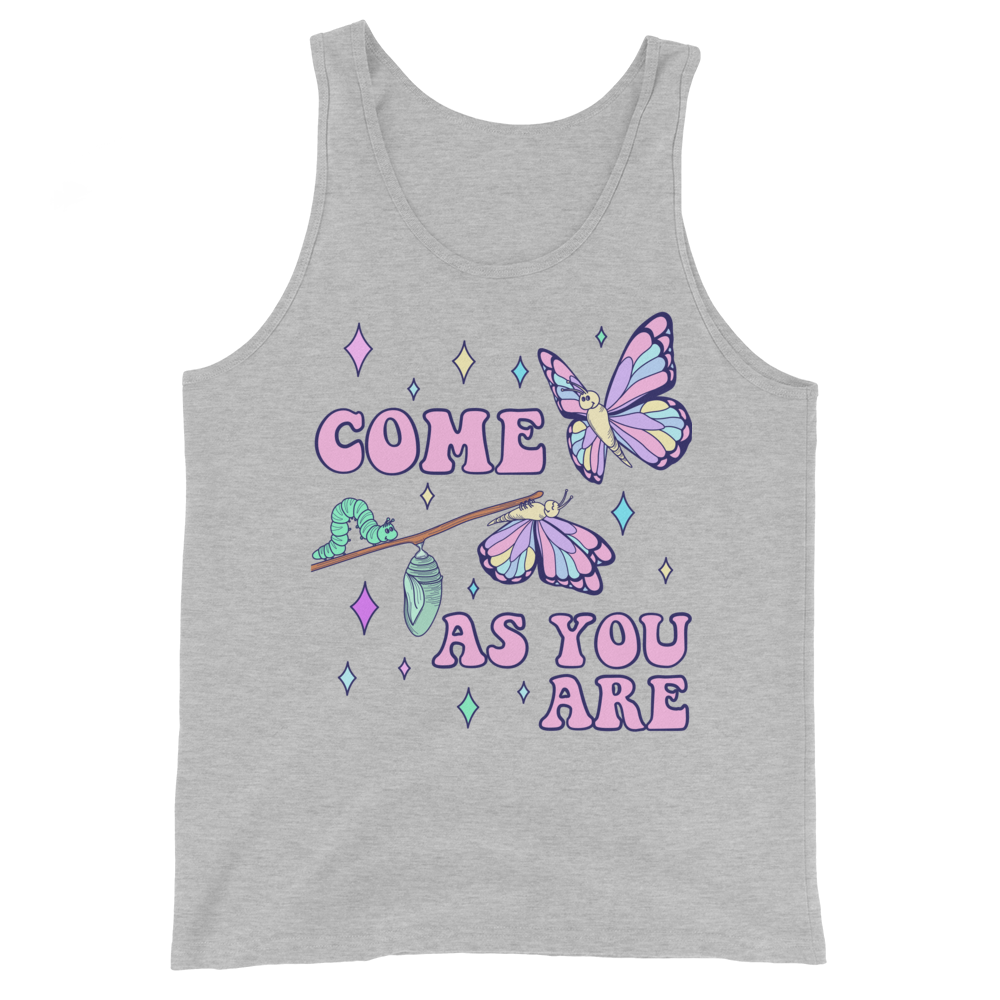 Come As You Are Graphic  Tank Top