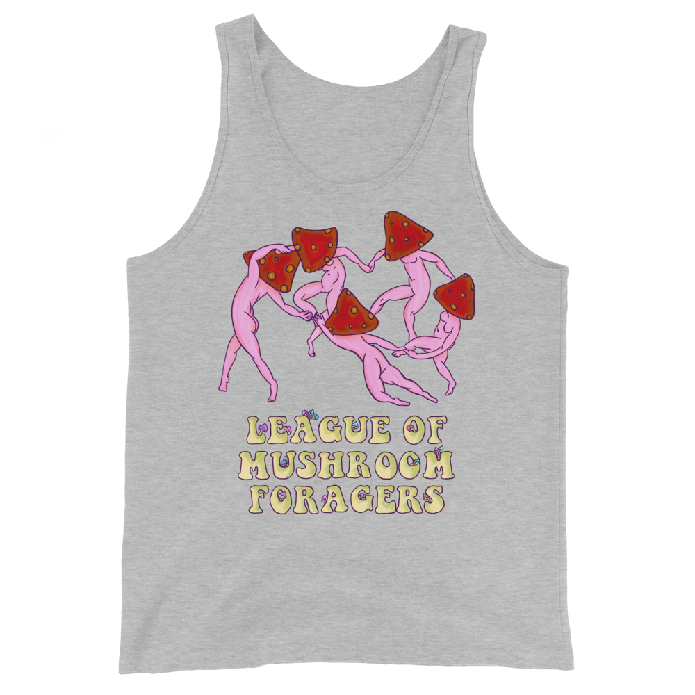 League of Mushroom Foragers Graphic Tank Top