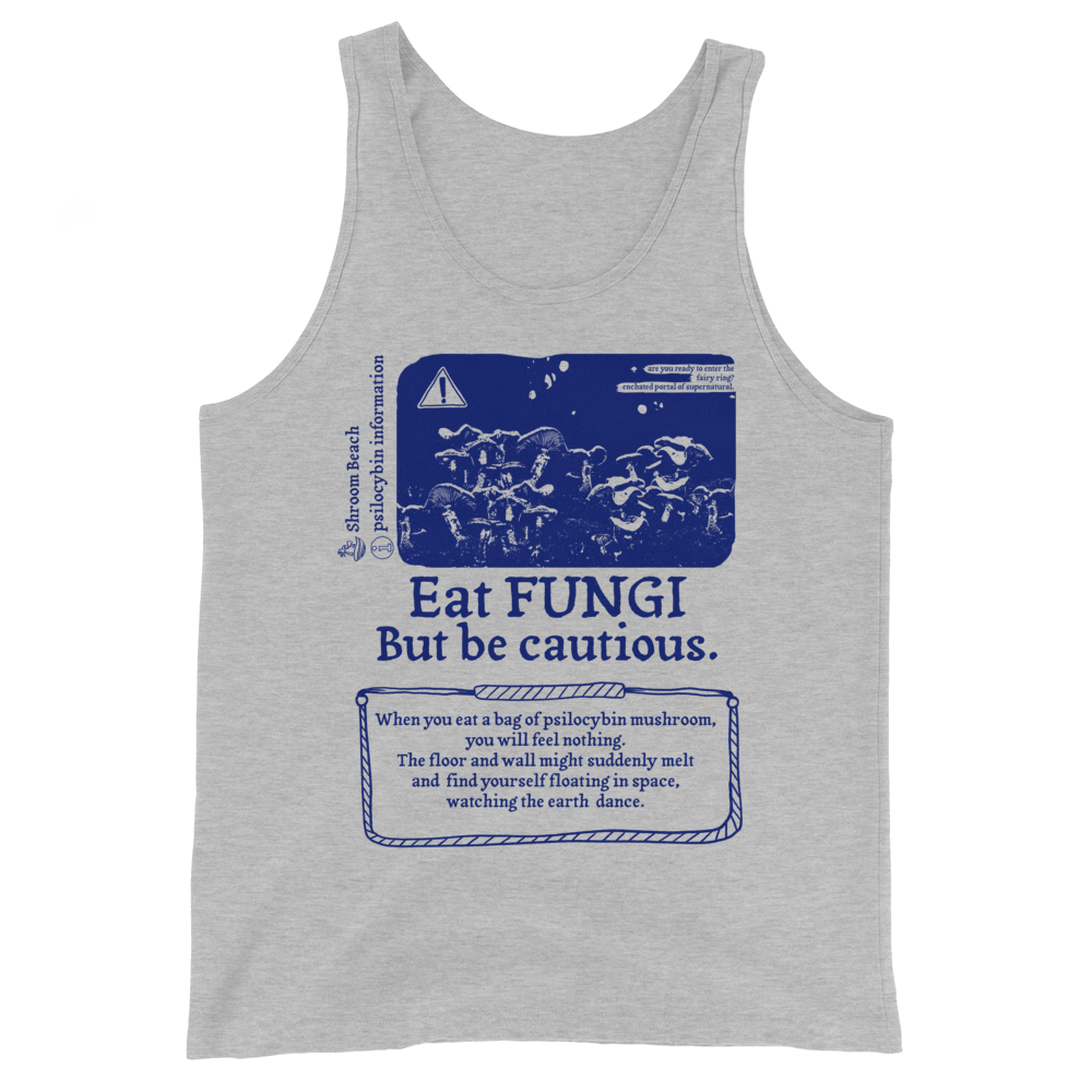 Eat Fun Guy Graphic Tank Top