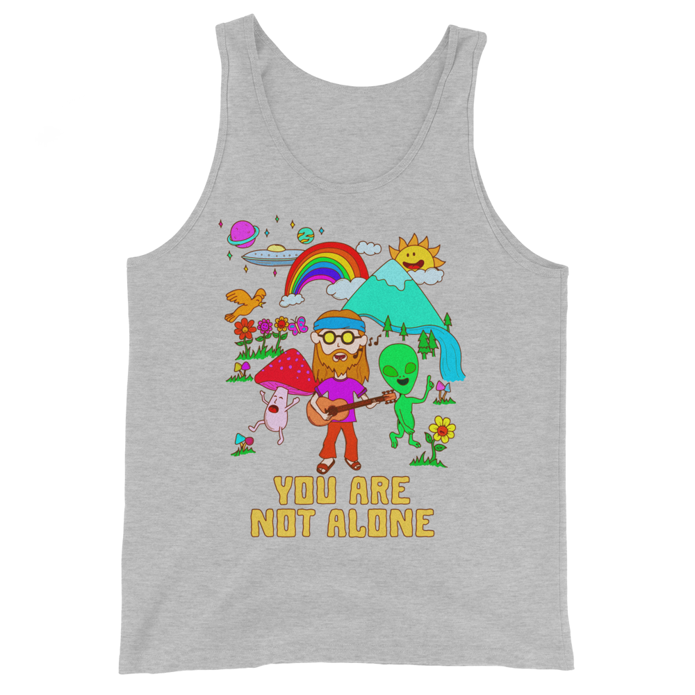 You Are Not Alone Graphic Tank Top