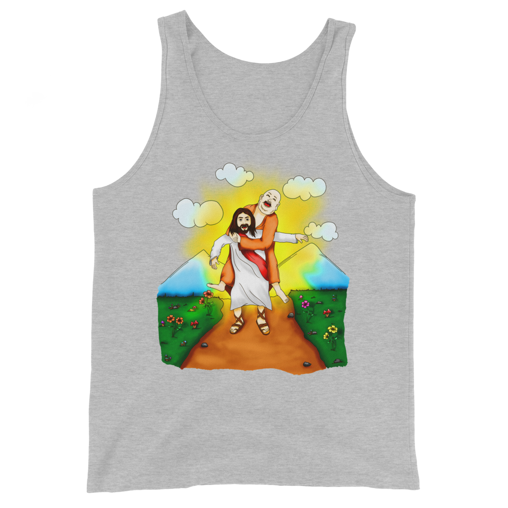 Back to Love and Happiness Graphic Tank Top