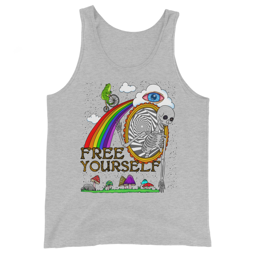 Free Yourself Graphic Tank Top