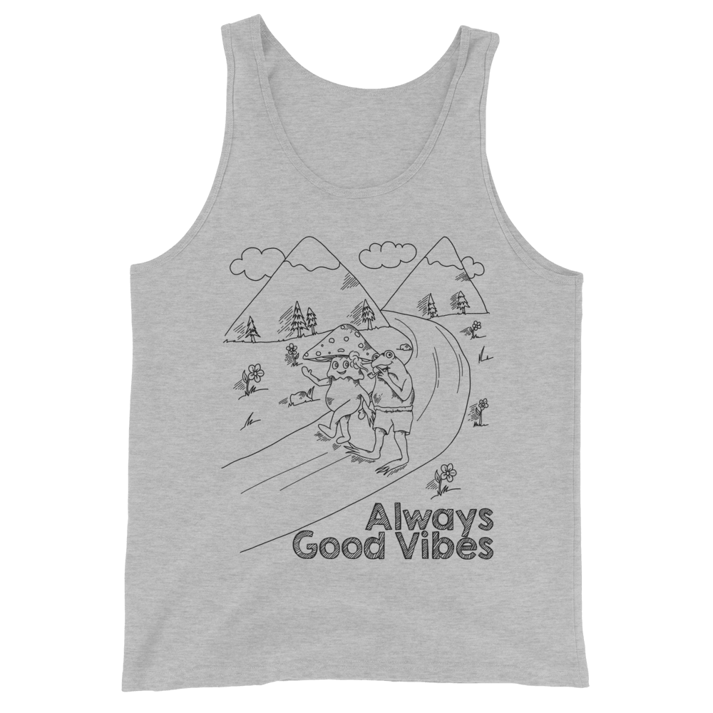 Always Good Vibes Unisex Tank Top - Shroom Beach