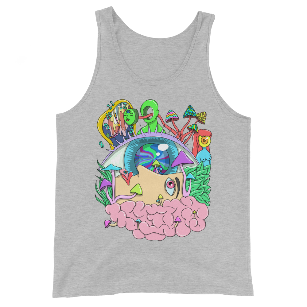 Tripping Graphic Tank Top