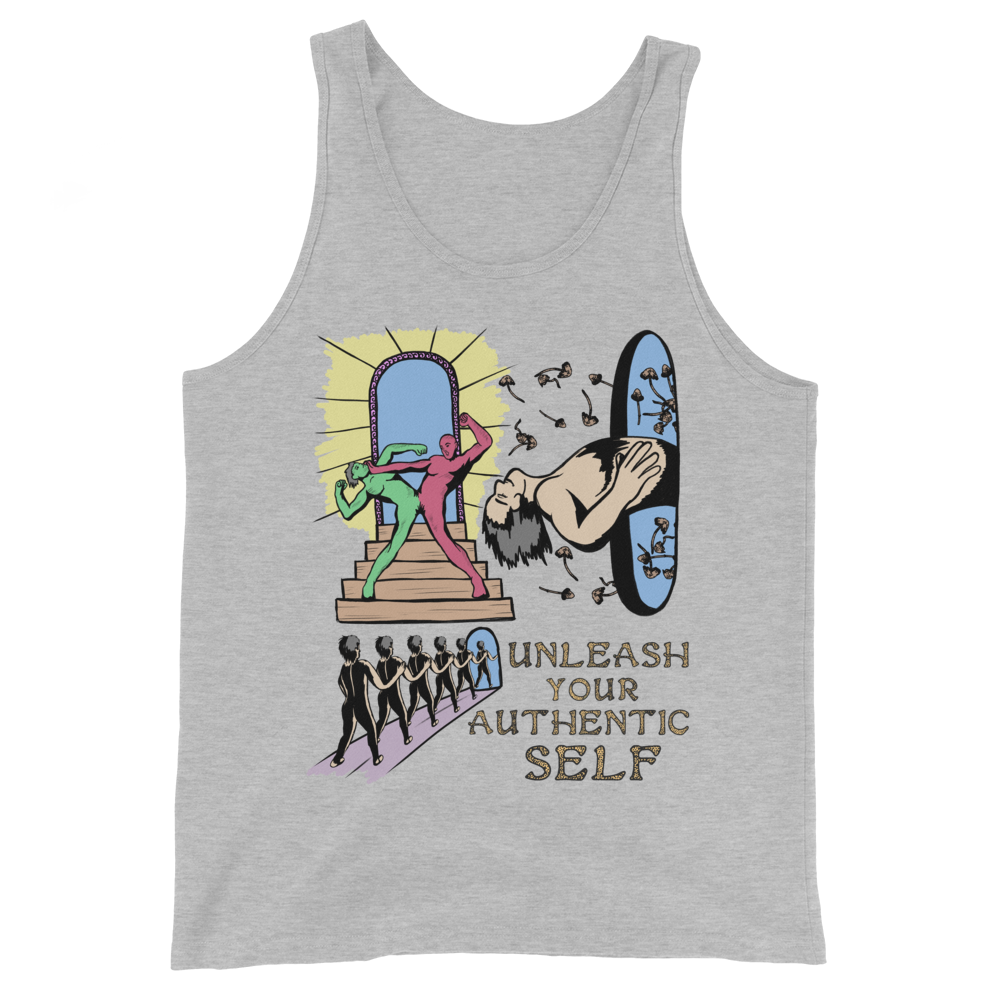 Unleash Your Authentic Self Graphic Tank Top