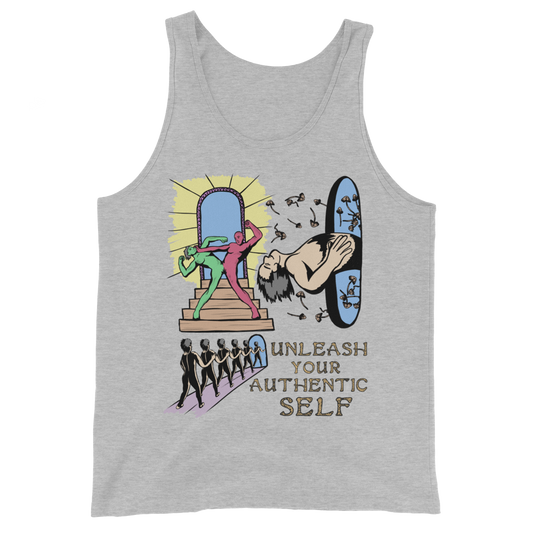 Unleash Your Authentic Self Graphic Tank Top