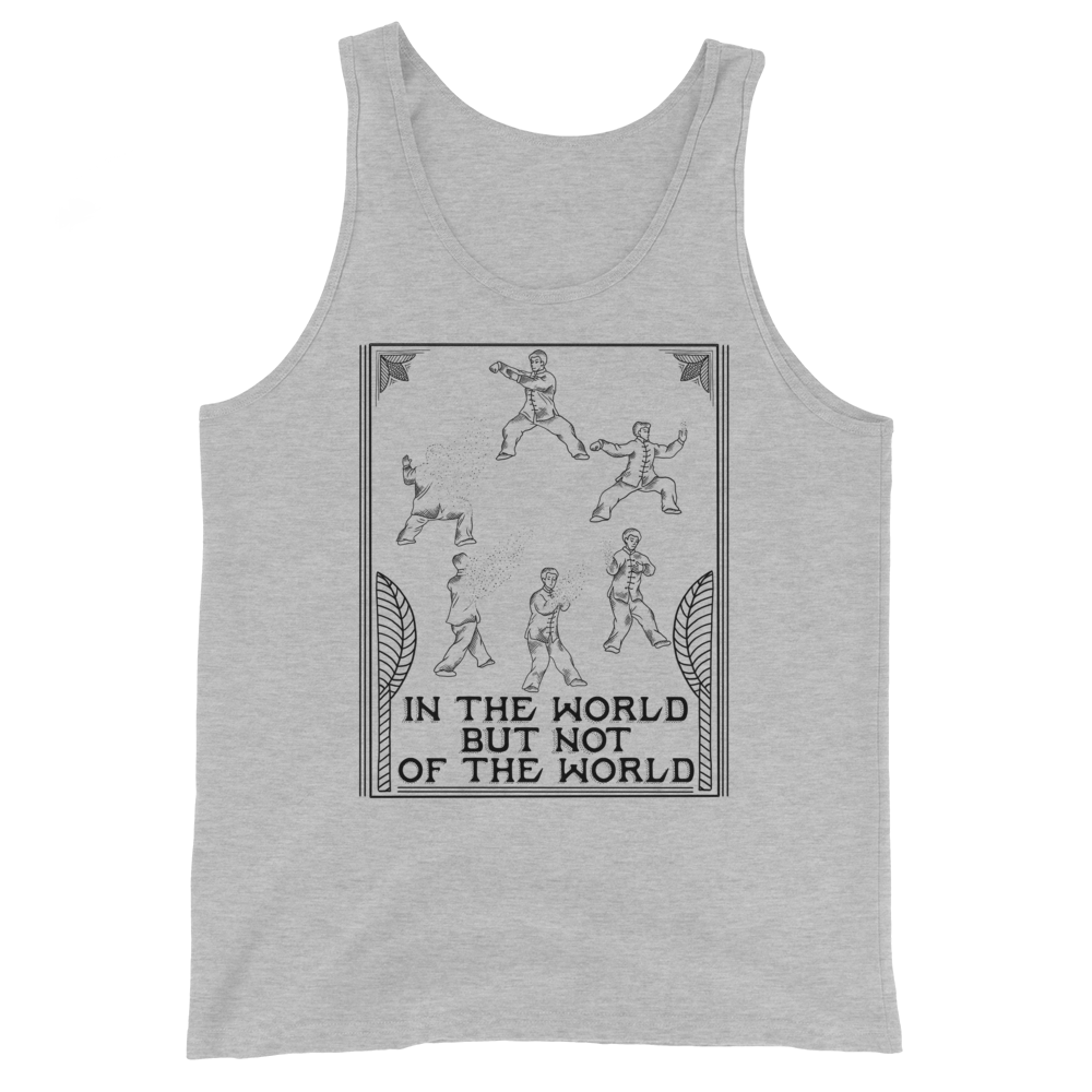 In The World But Not Of The World Graphic Tank Top