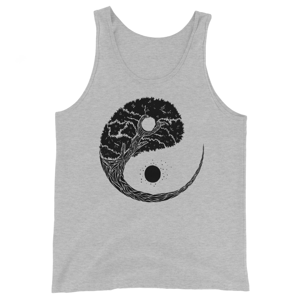 Yinyang Tree Graphic Tank Top