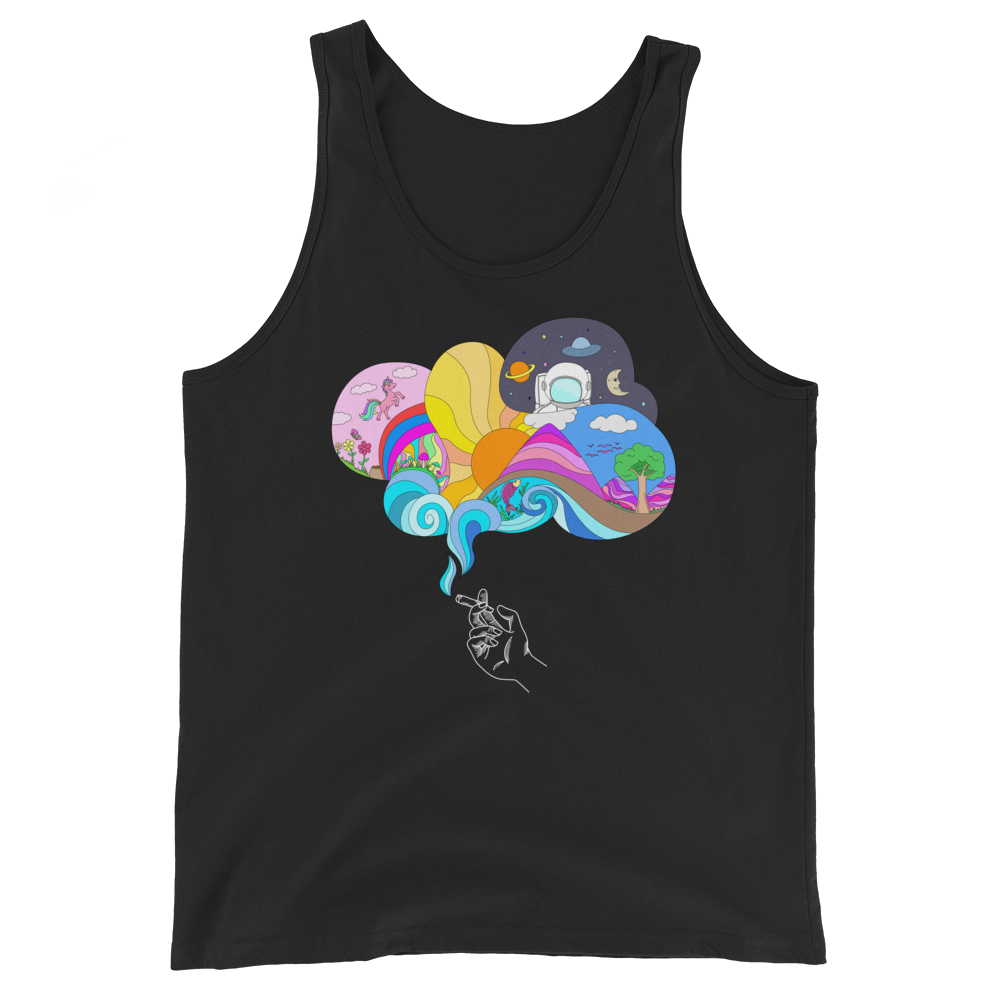 Smoke Land Graphic Tank Top