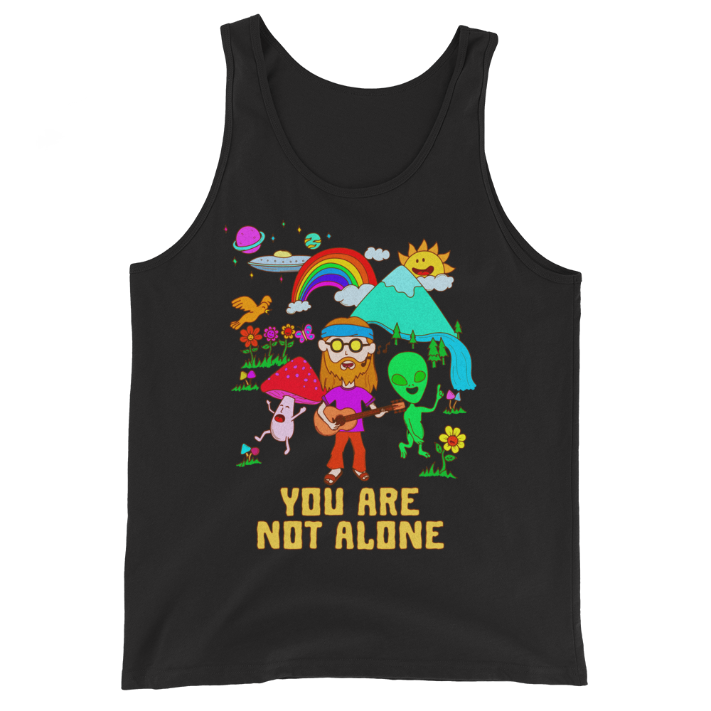 You Are Not Alone Graphic Tank Top