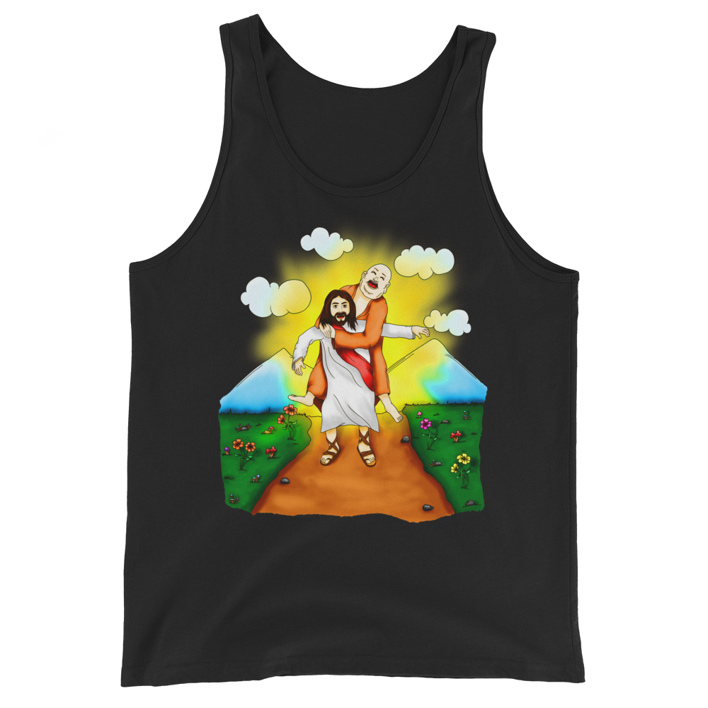 Back to Love and Happiness Graphic Tank Top