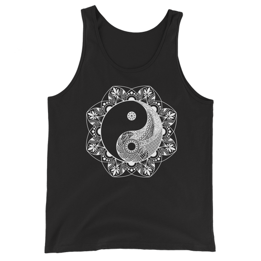 Yinyang Mandala Graphic Tank Top