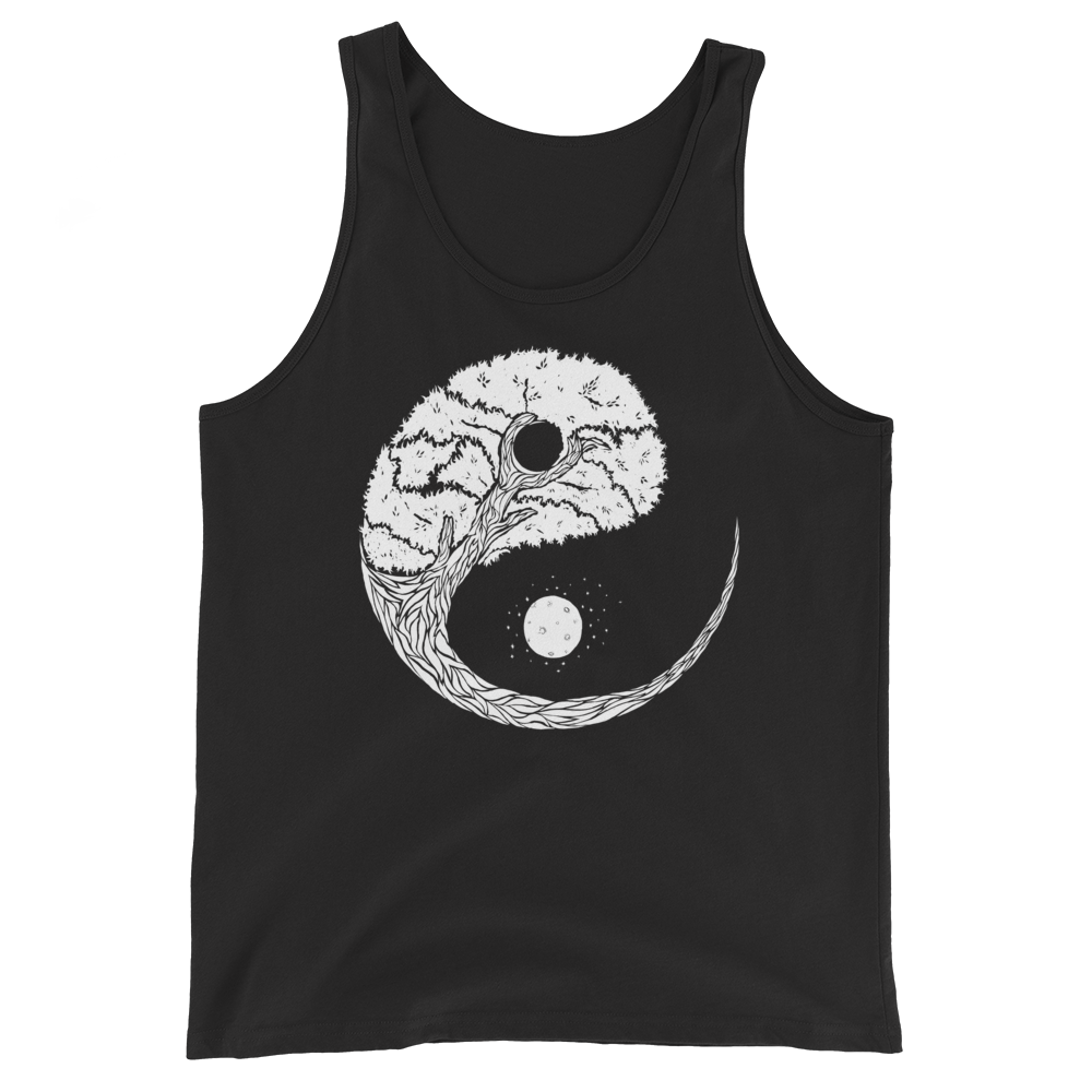 Yinyang Tree Graphic Tank Top