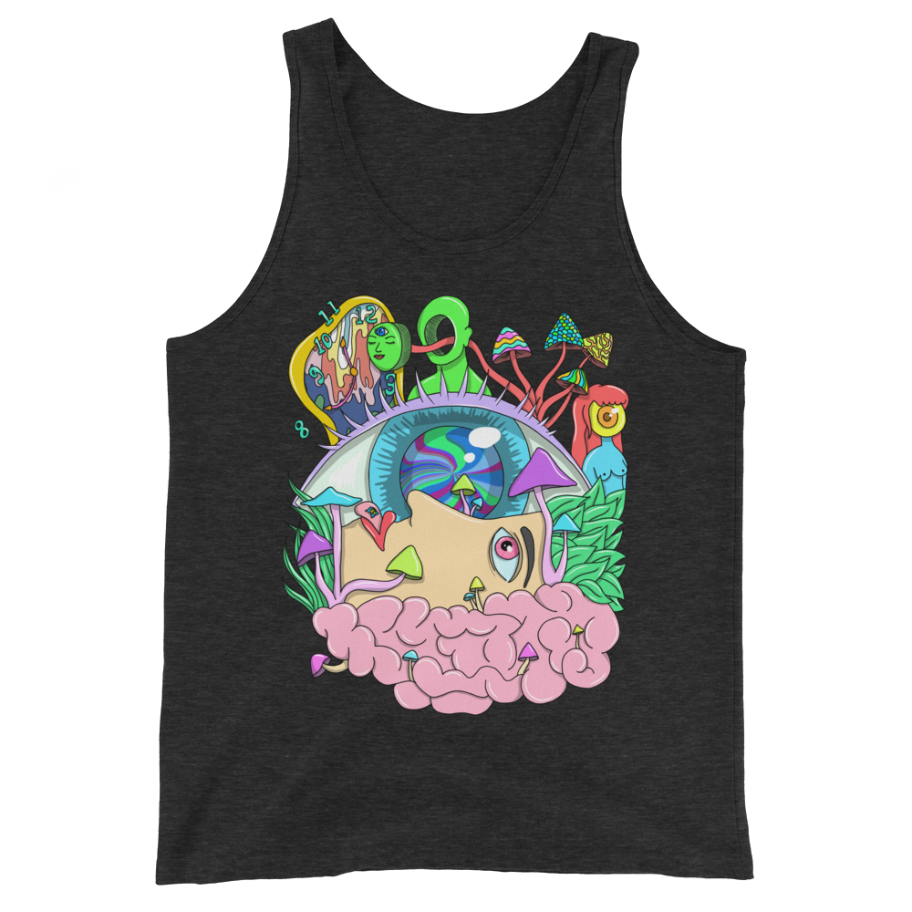 Tripping Graphic Tank Top