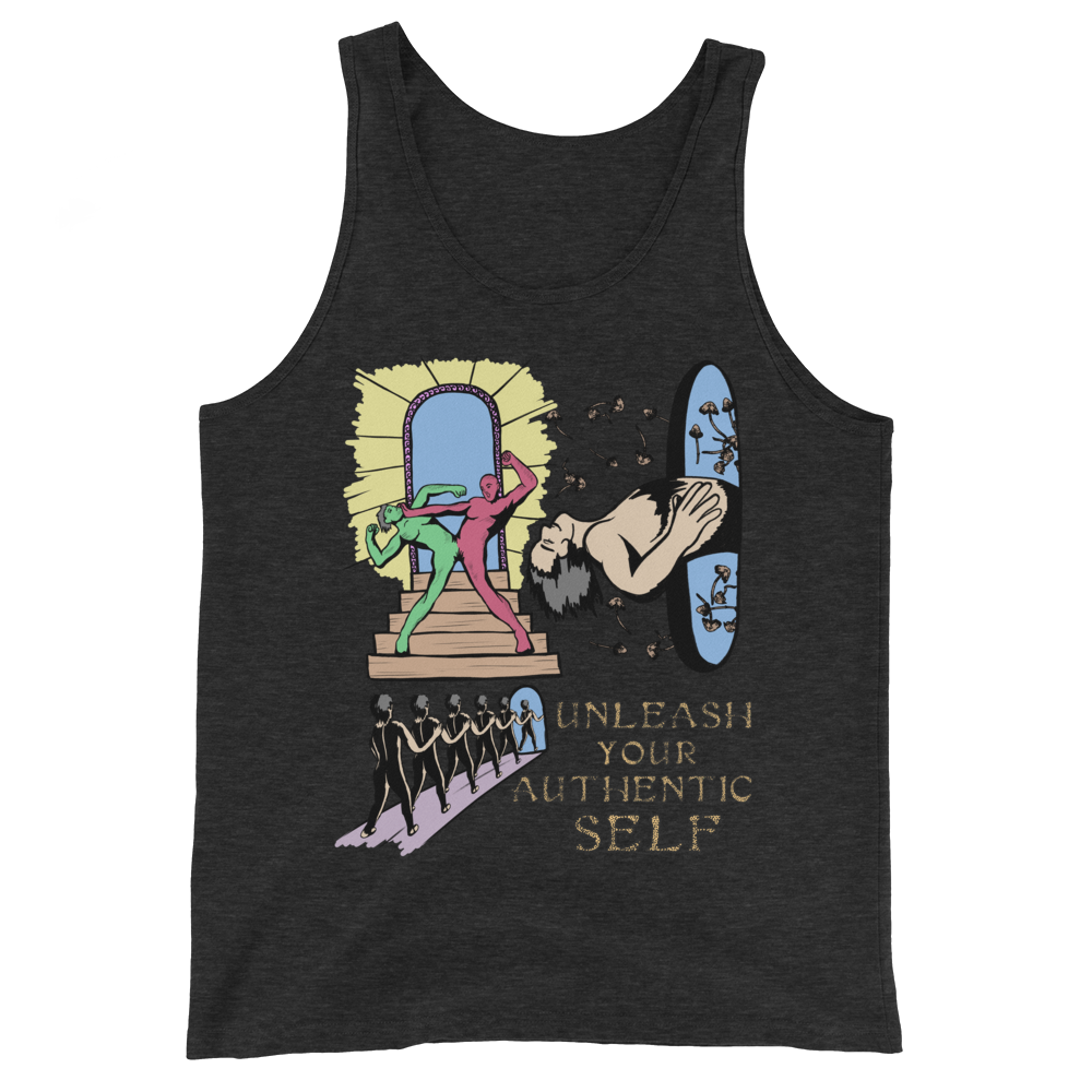Unleash Your Authentic Self Graphic Tank Top