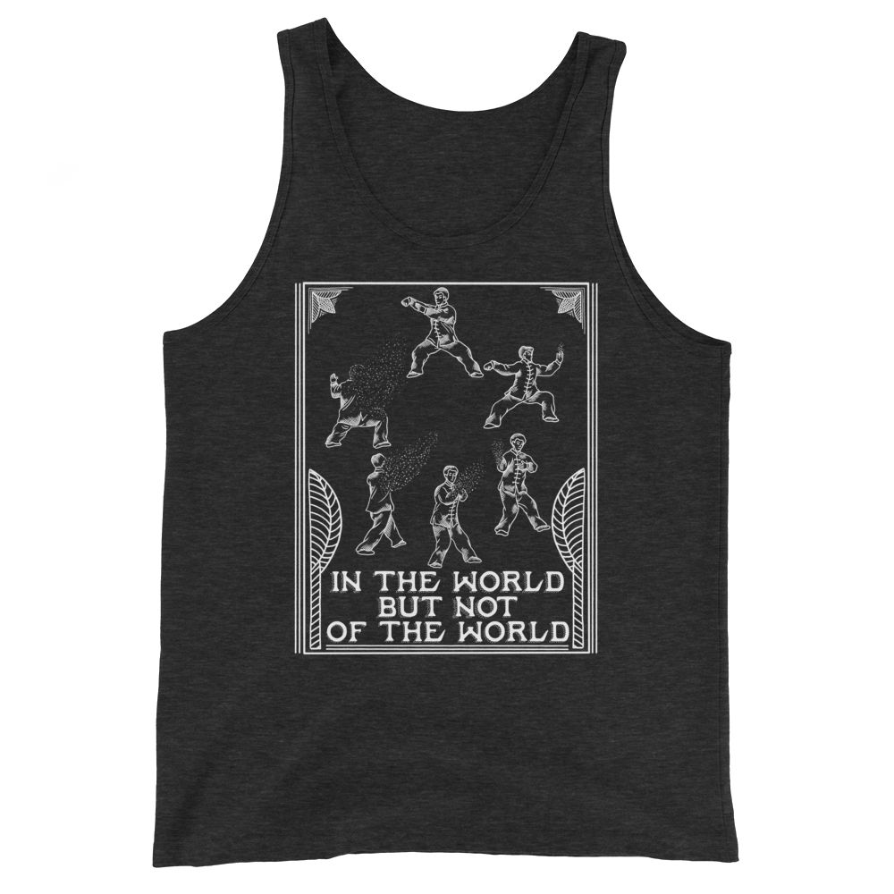 In The World But Not Of The World Graphic Tank Top