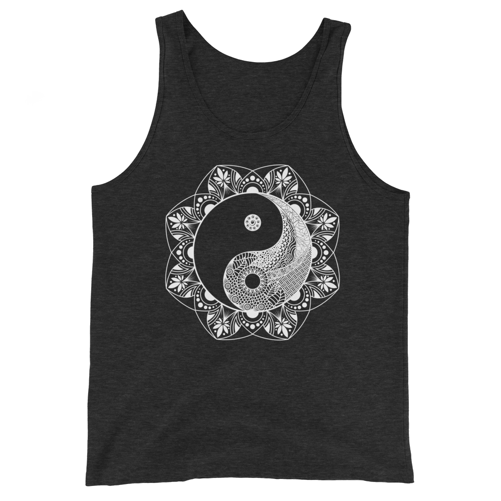 Yinyang Mandala Graphic Tank Top